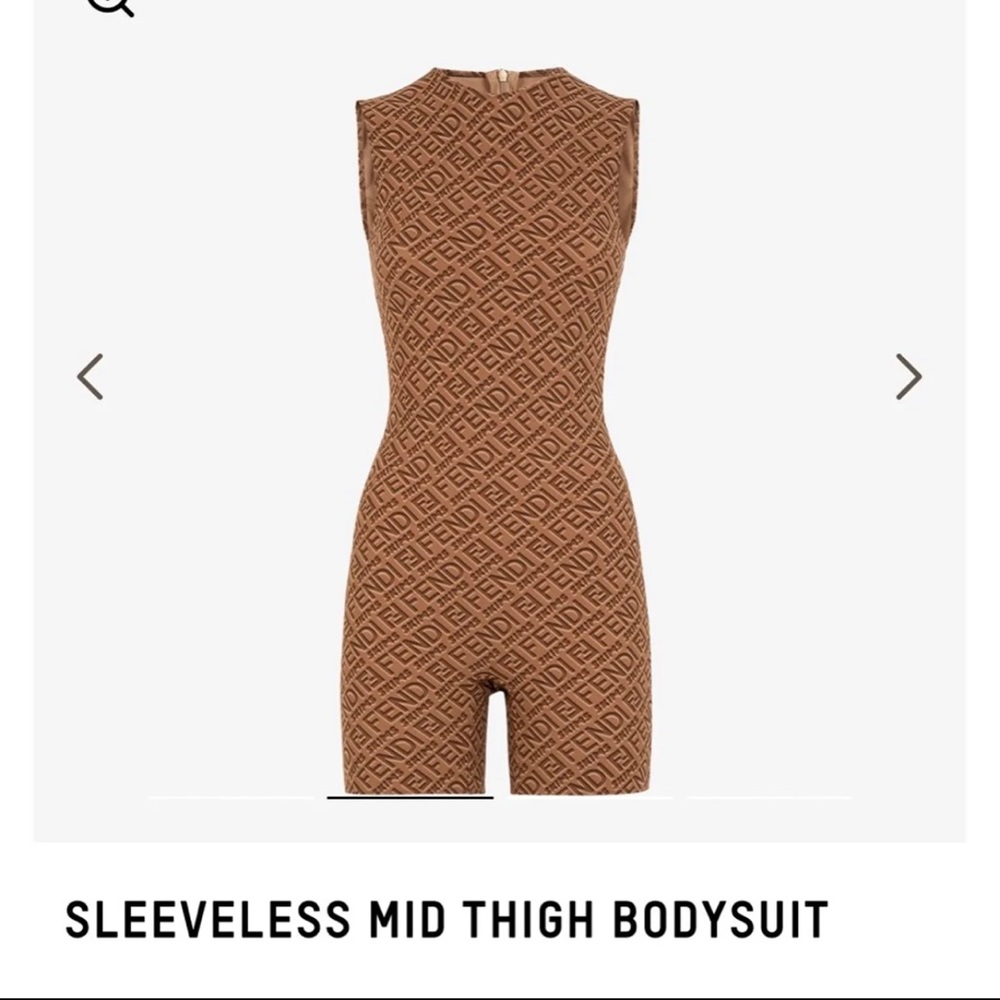 Fendi Skims Sleeveless Jumpsuit / bodysuit